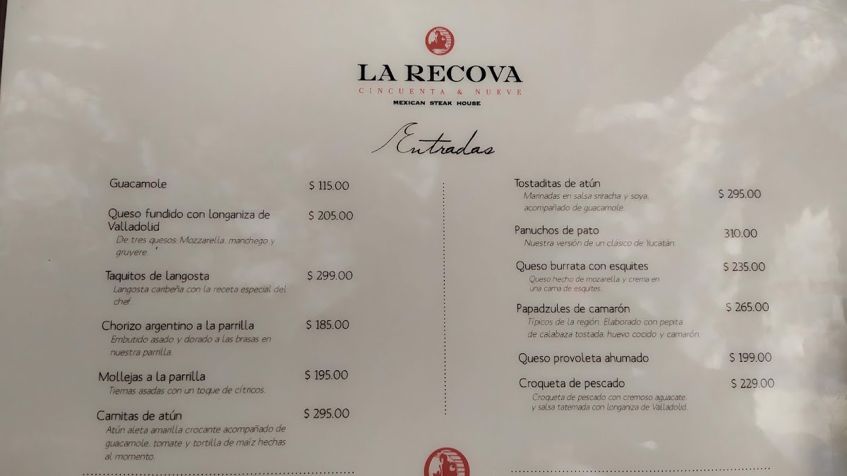 La Recova Cincuenta y Nueve Menu - Image 2