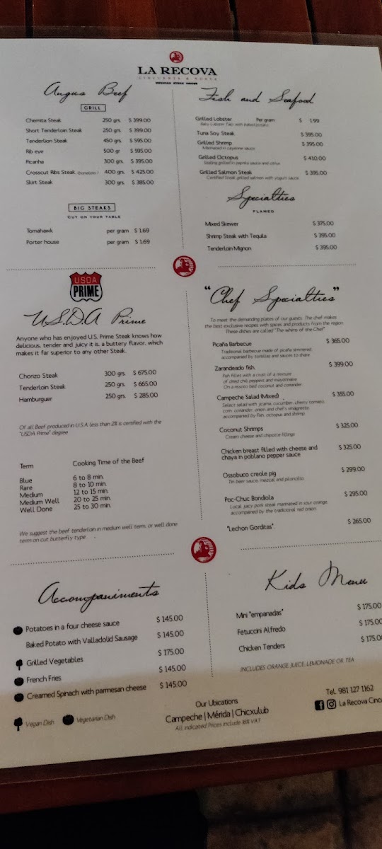 La Recova Cincuenta y Nueve Menu - Image 5